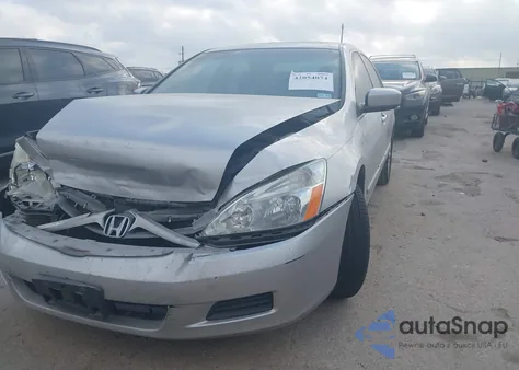 2007 Honda Accord 3.0 Ex из США, поврежденный, VIN 1HGCM66517A098243